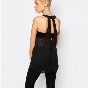 Mesh PUMA layering athleisure tank